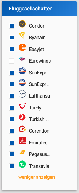 carrierCodeList